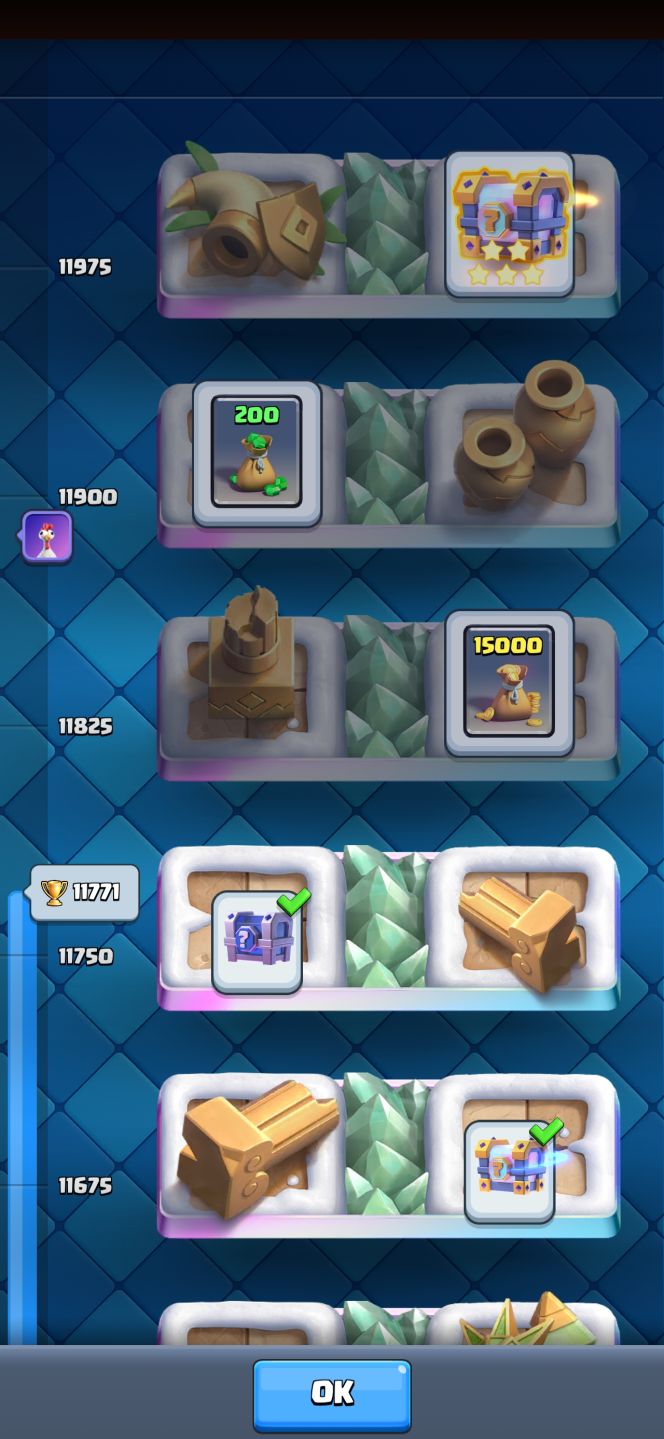 Conta Clash royale arena 28