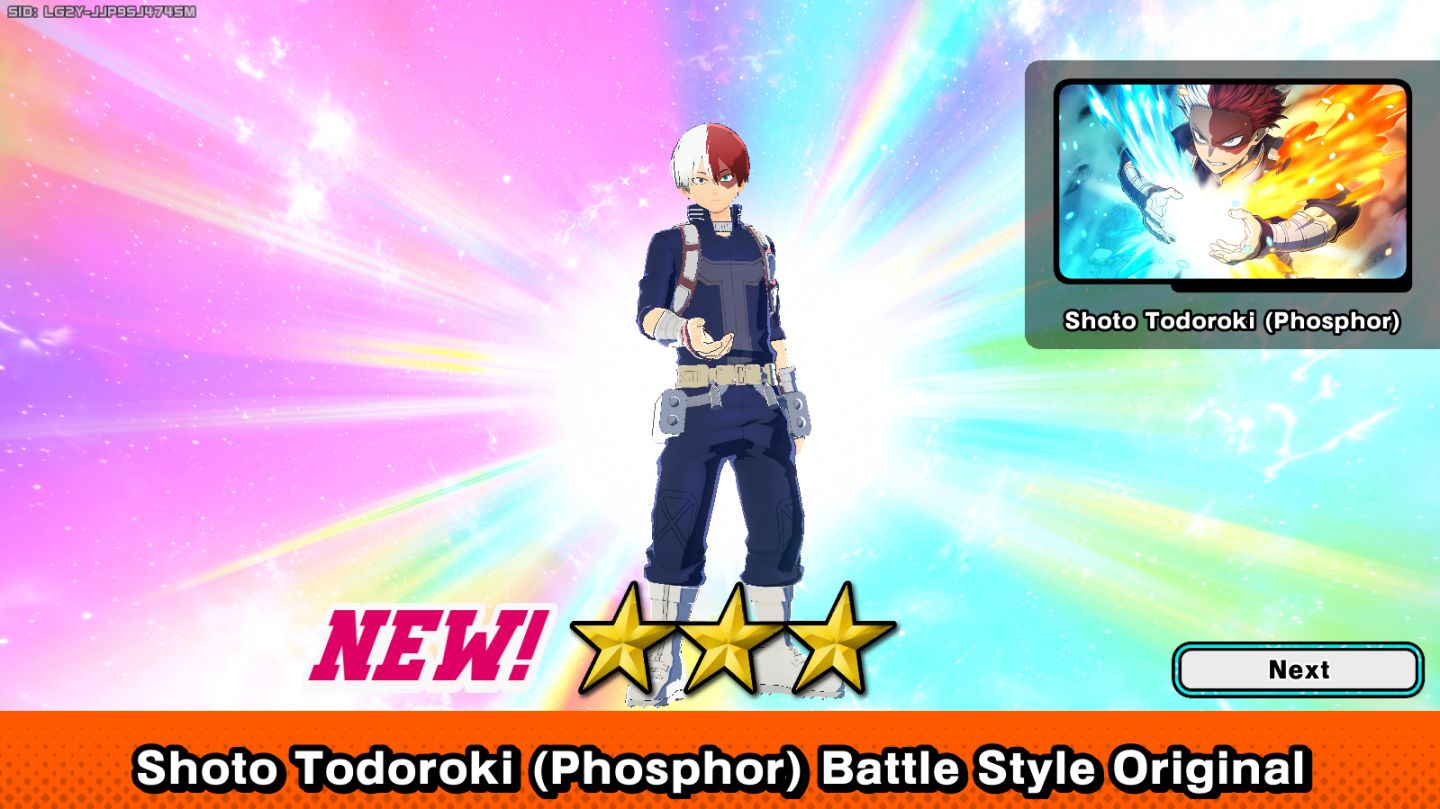 (STEAM)MY HERO ULTRA RUMBLE - Toya Todoroki + Midoriya OFA Tech + QUIRKS SETS