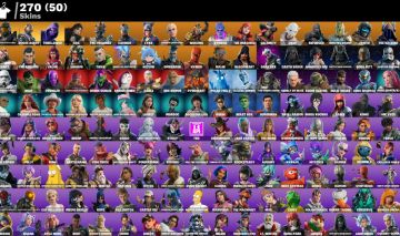 Conta Fortnite com várias skins mais de 200
