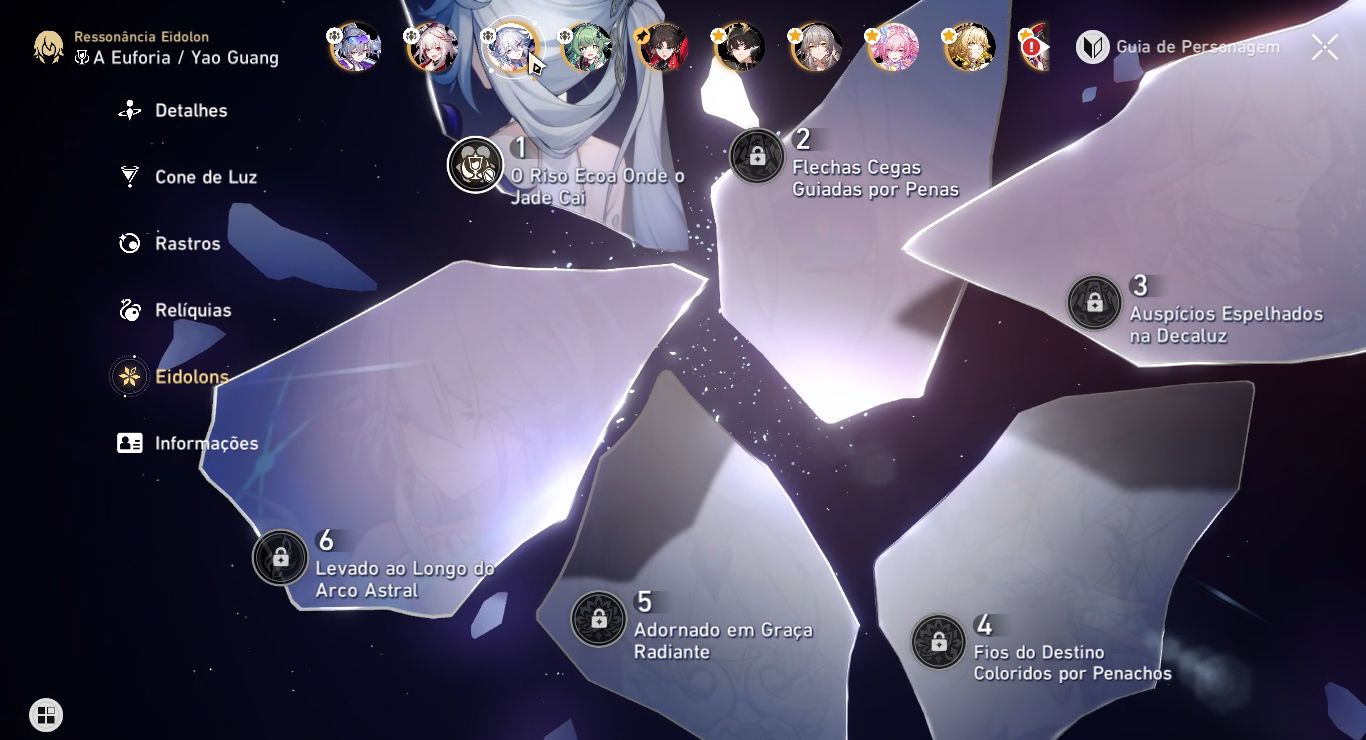 Conta Honkai Star rail I Nivel 69 I 11 T5 limitaados
