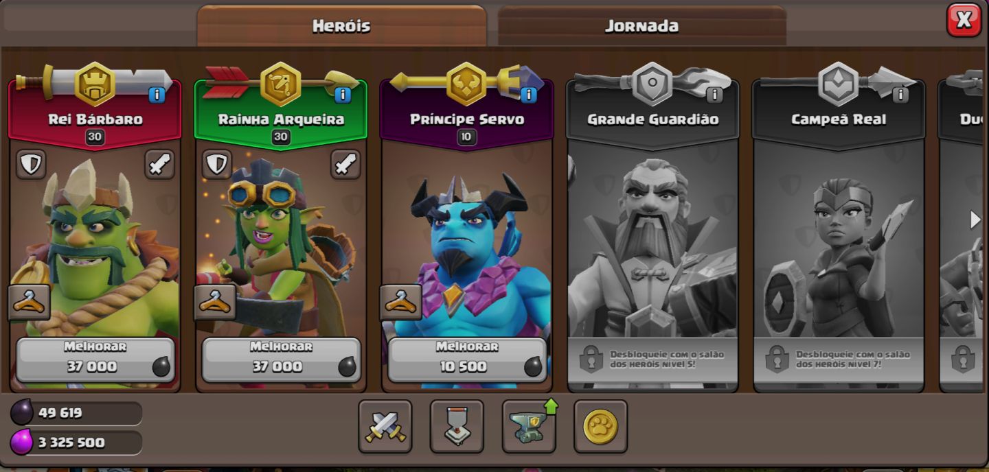 Conta CV 9 FULL Clash of Clans