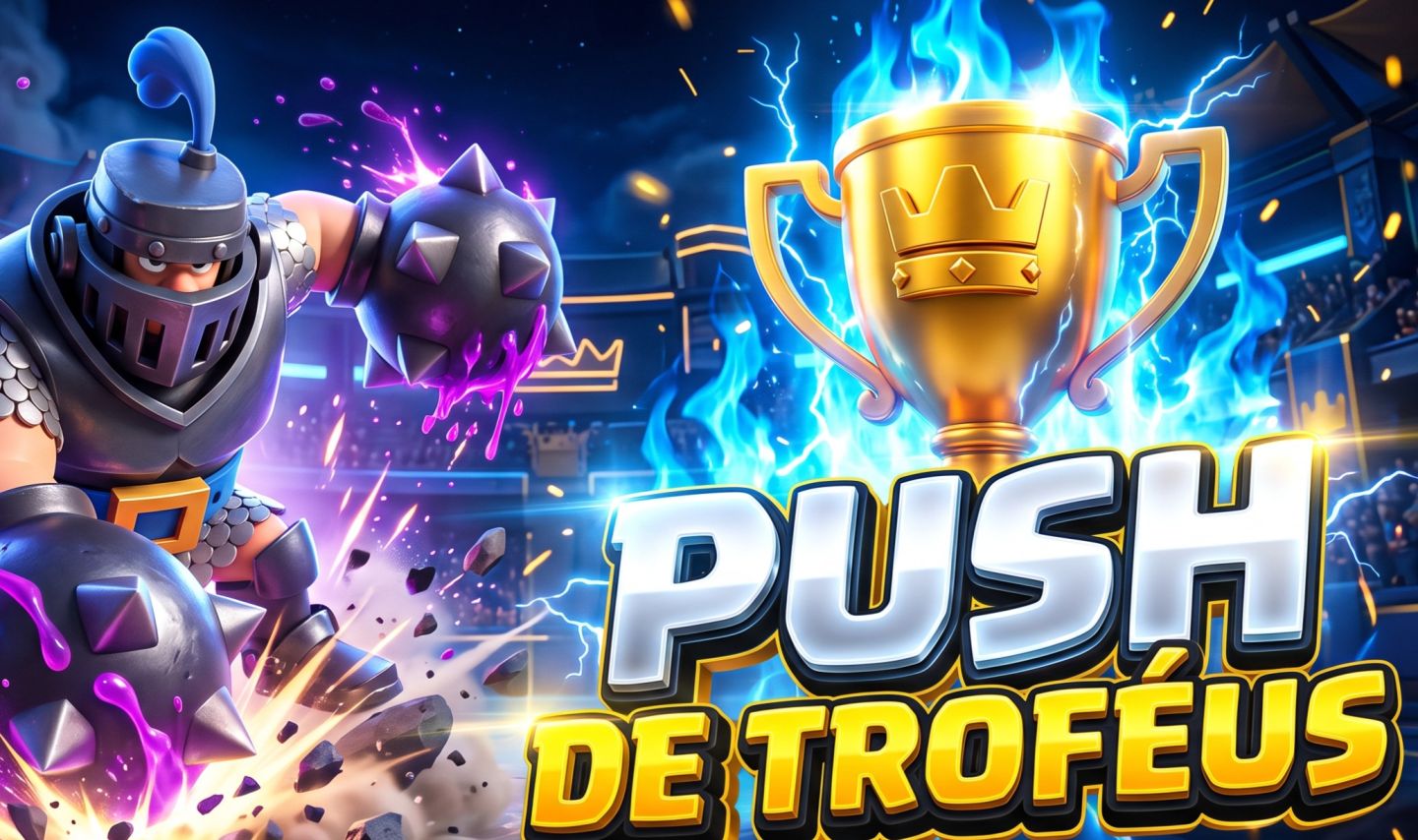 Clash Royale | Up de Troféus e Ligas | Preço Acessível