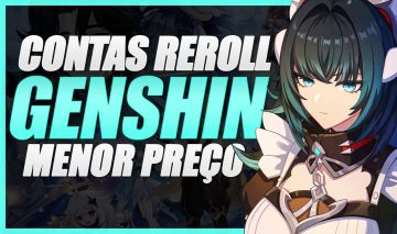 [MENOR PREÇO] GENSHIN CONTAS REROLL | ENTREGA AUTOMÁTICA!