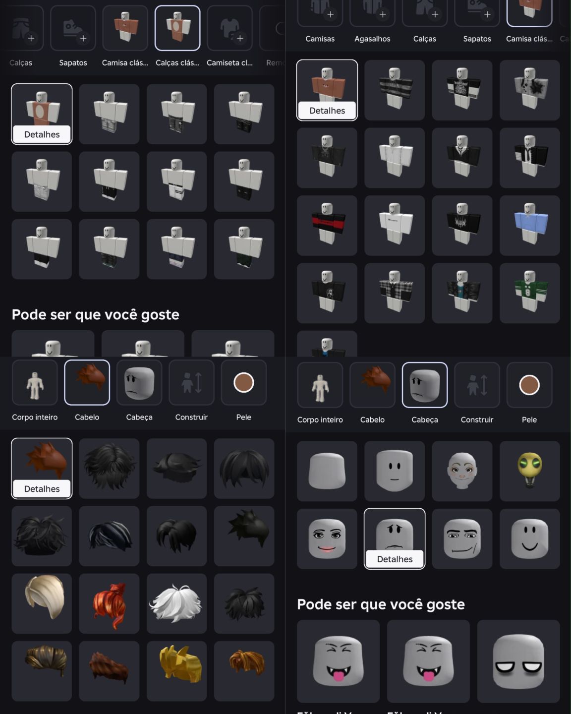 CONTA DE ROBLOX INVENTARIO AVALIADO EM 1.8K DE ROBUX