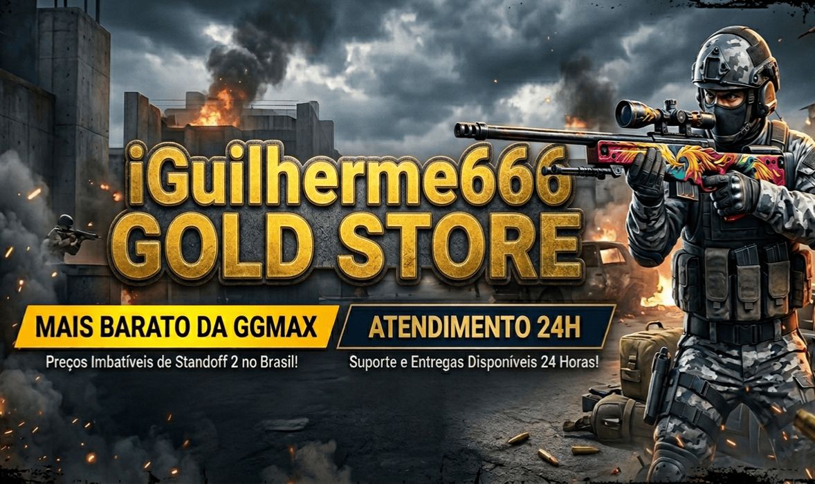 GOLDS STANDOFF 2 - [O MAIS BARATO DA GGMAX!] / GOLD LIMPO, JA COBERTO A TAXA!