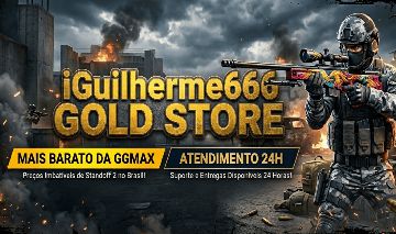 GOLDS STANDOFF 2 - [O MAIS BARATO DA GGMAX!] / GOLD LIMPO, JA COBERTO A TAXA!