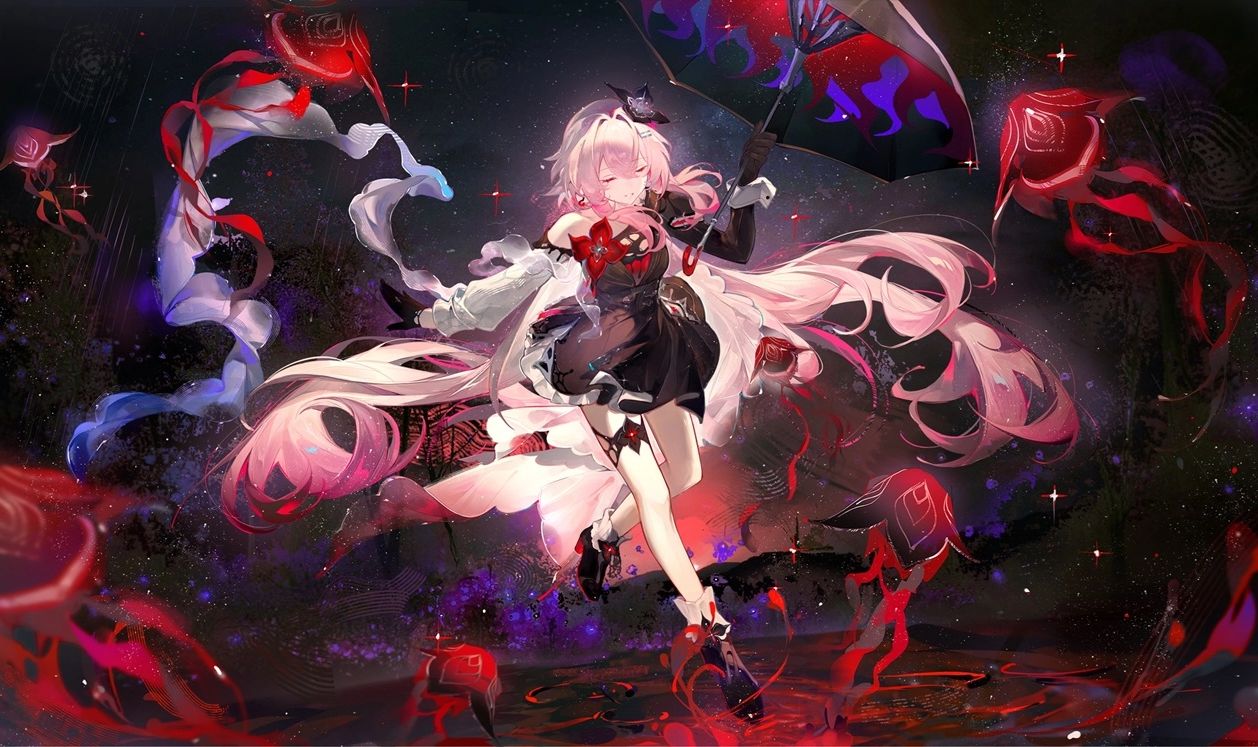 LVL65 Castorice, Cyrene, Evernight, Lingsha, Fugue, Tribbie, Hysilens e archer