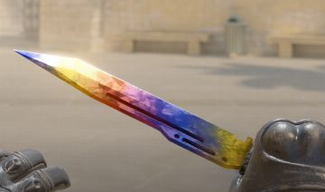 CS2 - Faca Cordame (Paracord) - Marble Fade - Nova de Fabrica (FN)