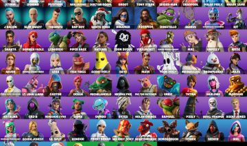 Conta de fortnite com demongorgon
