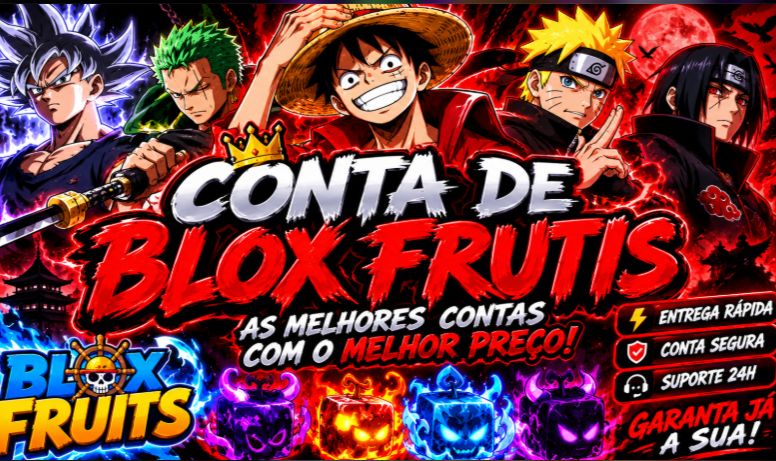 !!! PROMOÇÃO CONTA DE BLOX FRUTIS COM VARIOS ITENS VALIOSOS