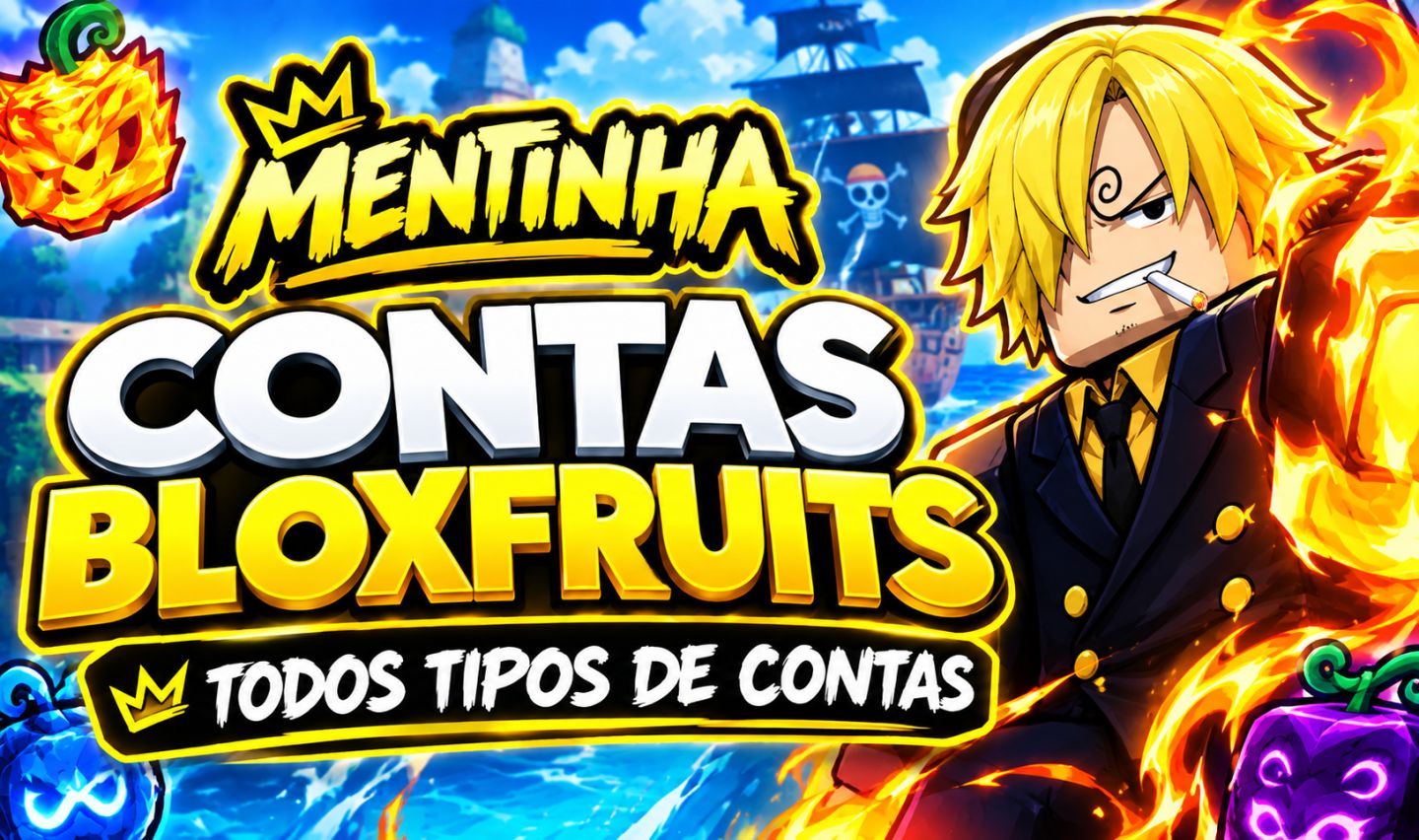 CONTAS BLOX FRUITS | GOD + TTK / GOD + CDK | ENTREGA AUTOMÁTICA /