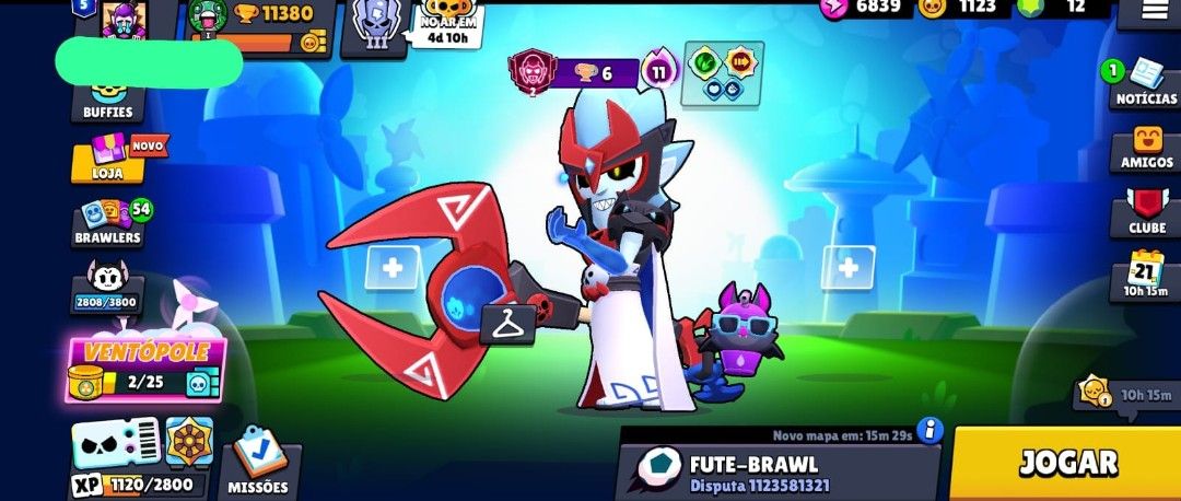 Conta de brawl stars upada leia a descrição q vc vai se surpreende
