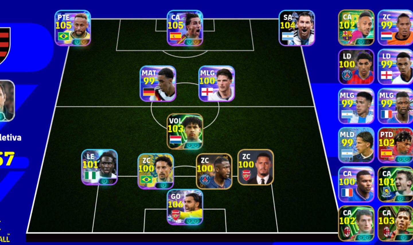 Conta Neymar 105