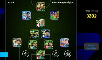 Conta de efotball braba 3202 de força!!