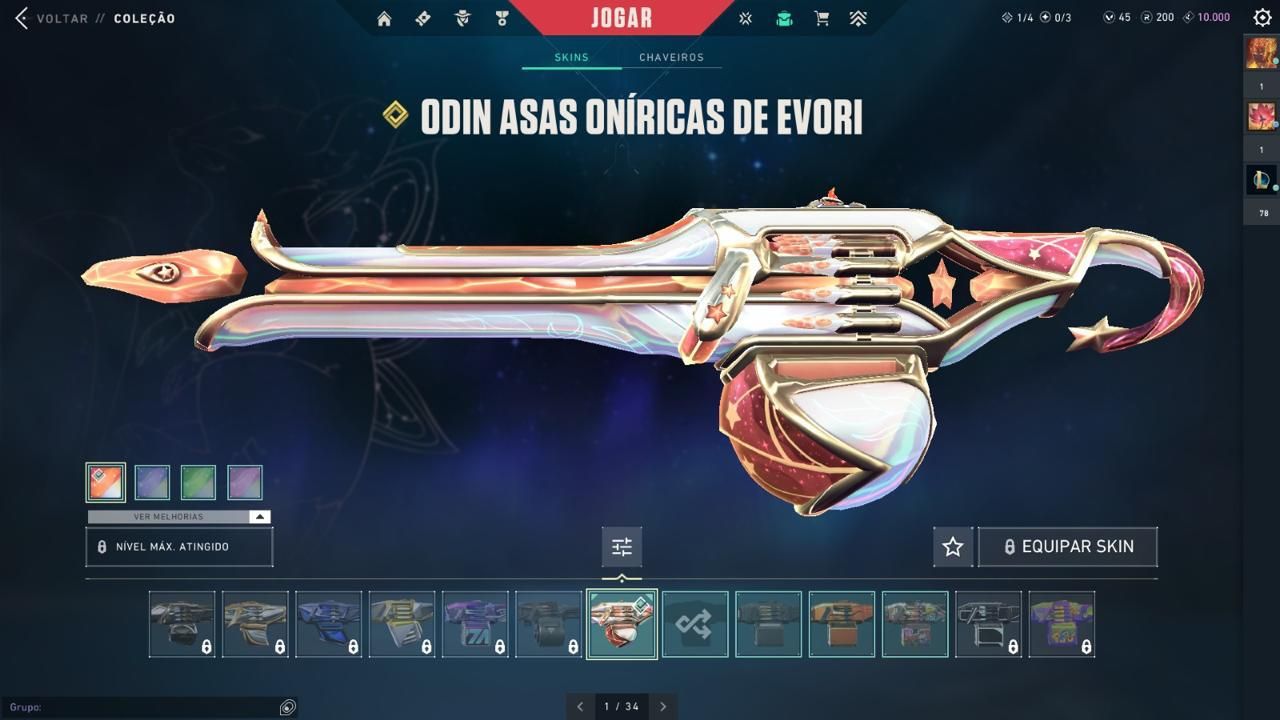 CONTA VALORANT PREMIUM - NÍVEL 472 - CHAMPIONS 2021 E 2025 | TODOS OS AGENTES