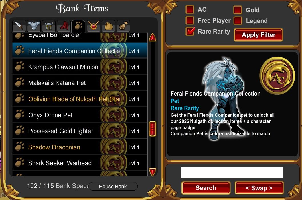 CONTA AQW MUITO COMPLETA A VENDA