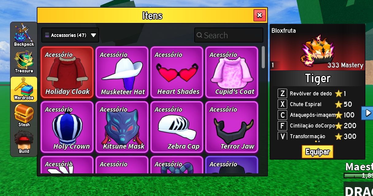 Conta de Blox fruits Completa com Buddha Perm, Dark blade e muitas Gamepass e v4