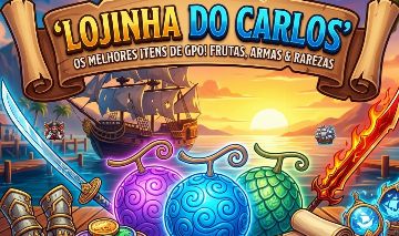 [MAIS BARATO DO MERCADO] GRAND PIECE ONLINE/ CUPID ALL SEEING EYE + FRUTAS E ETC