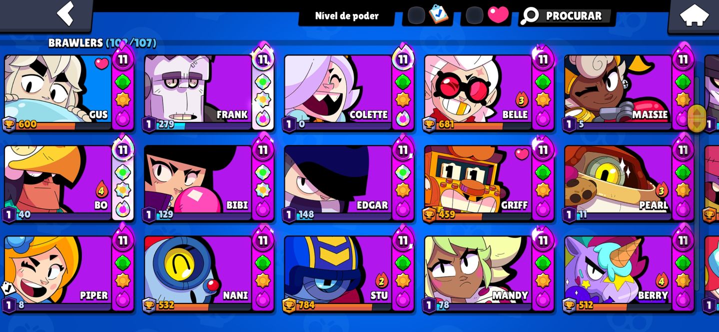 Conta de Brawl stars com ótimo preço!!