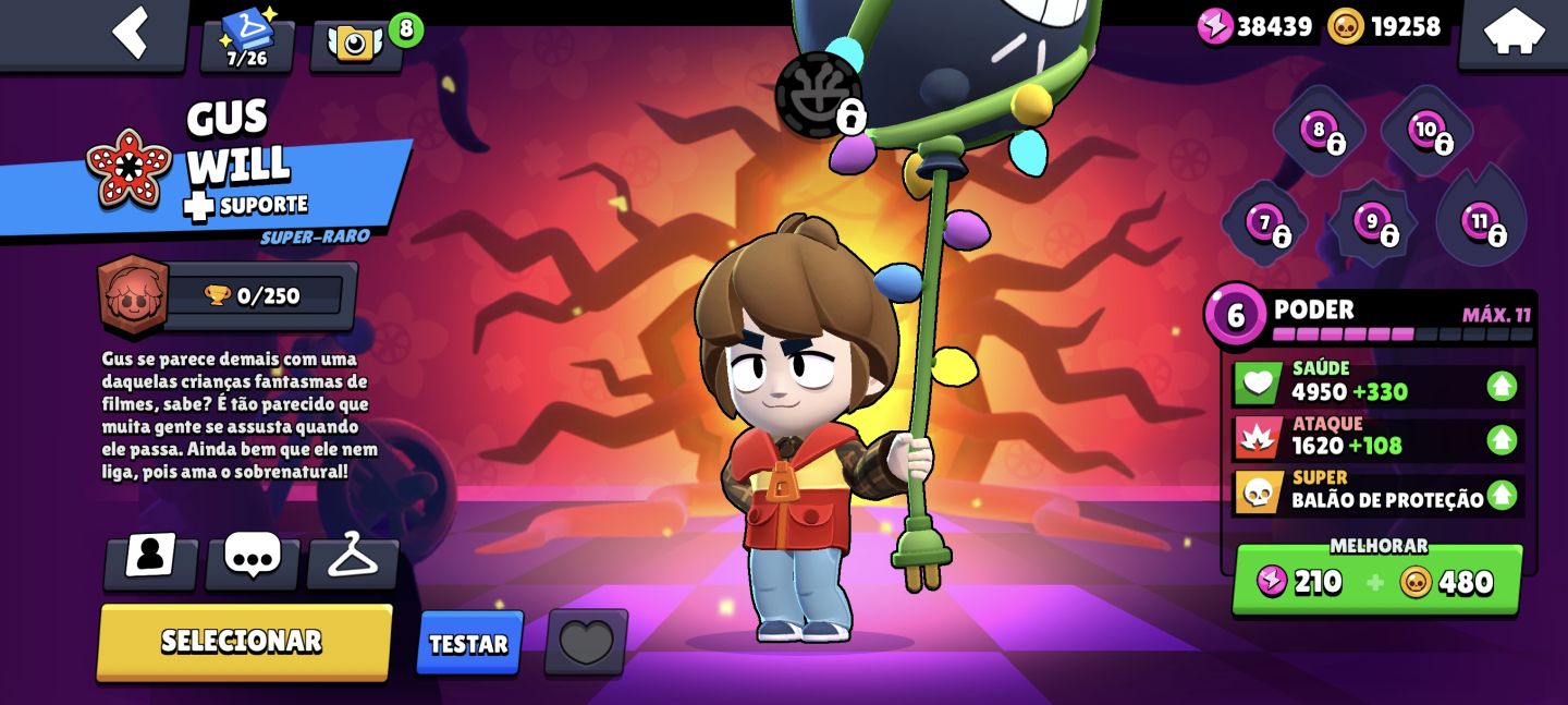 Conta Brawl Stars 13k+ Troféus | 72 Brawlers | Vários Power 11