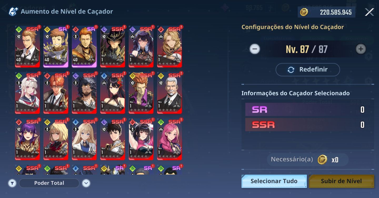 CONTA SLA MODO HISTÓRIA 13% 98K CRISTAIS + TIME FOGO PRONTO