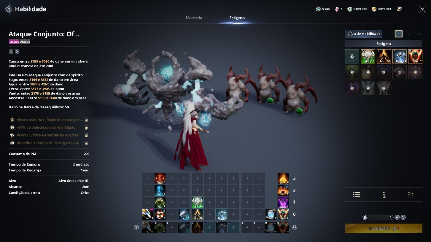 Conta Aion 2 Spiritmaster 2690 GS, 133k CP, Serv SA Ariel Elyseano