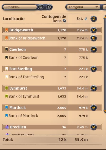 CONTA ALBION ONLINE À VENDA COM SPEC EM DAGGERS E SWORD