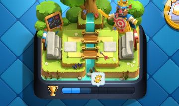 Vendendo conta de classe royale com quase todas as cartas