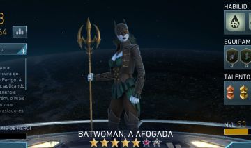 CONTA INJUSTICE 2 MOBILE (SHAZAM, BATWOMAN AFOGADA, SUPERGIRL BLINDADA)