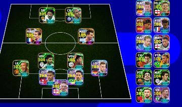 CONTA TOP 3203 DE FORÇA ADRIANO/ DEL PIERRO/ PACK MESSI, NEY E GRIEZMANN