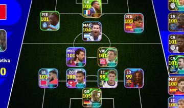 Conta efootball ininciante boa para jogar e upa