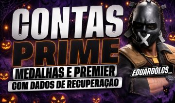 CS2 PRIME + PREMIER + MEDALHAS + LEVEL STEAM