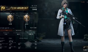 CONTA ARENA BREAKOUT INFINITE 550M DE STASH 350 DE KOEN