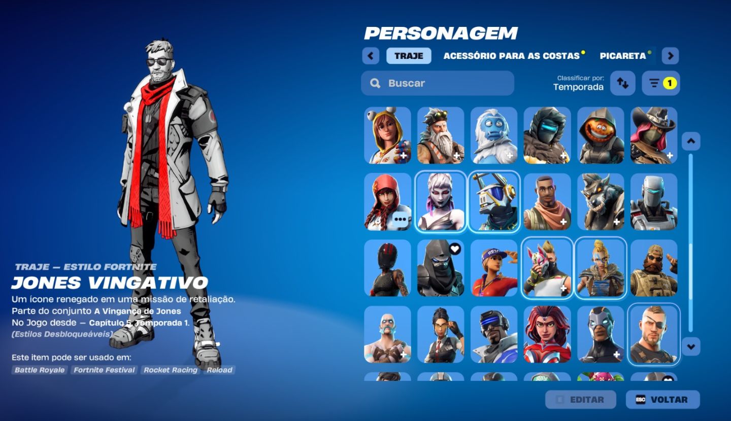 CONTA FORTNITE OG | MAKO C1S1 | PACOTE FUNDADOR STW | C1S3 - C1S7 COMPLETOS