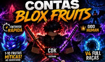#00 DAS CONTA DE BLOX FRUIT AS MELHORES DO MERCADO