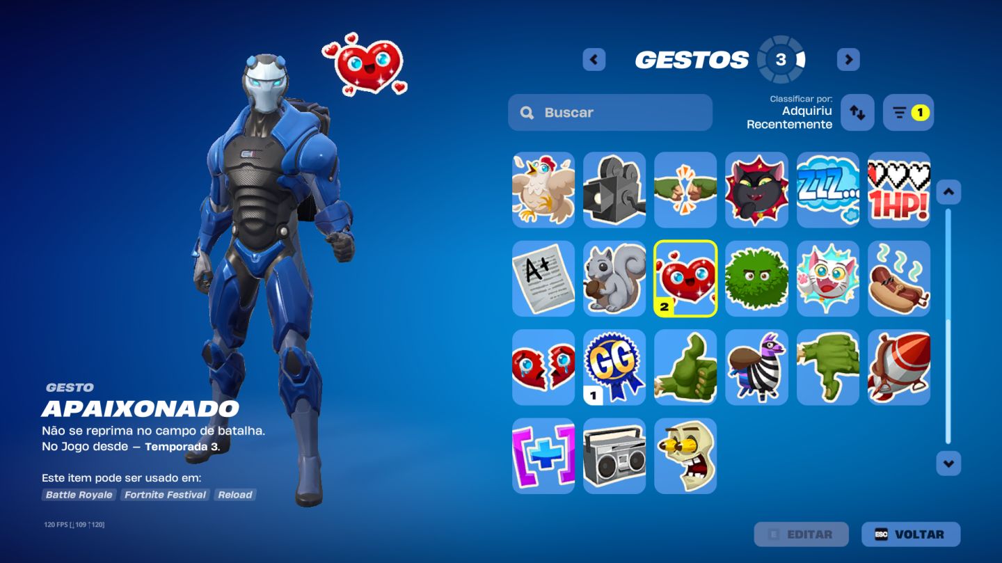 Conta og fortnite s3, s4 e s5 incompletas