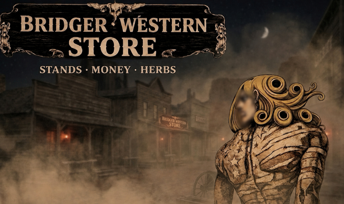 BRIDGER: WESTERN | STANDS - MONEY - HERBS - ROKAKAs | PREÇO DE FORNECEDOR!