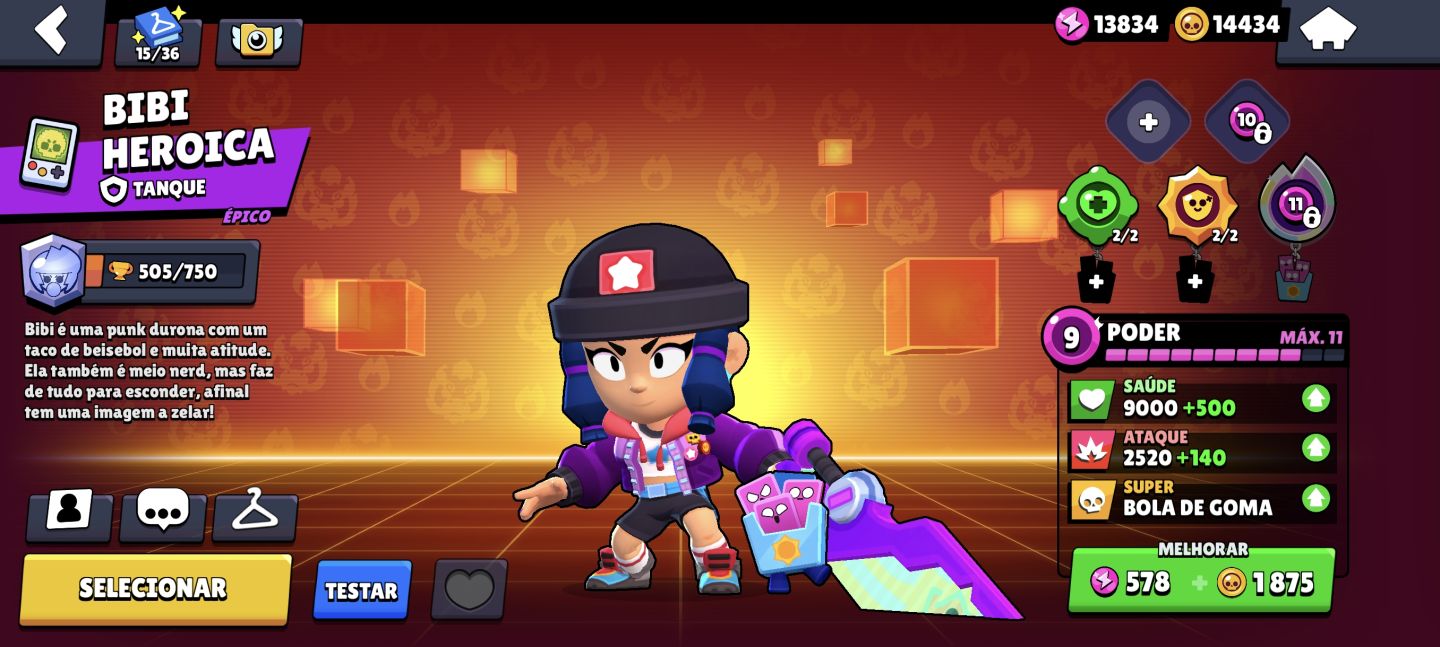 CONTA BRAWL STARS