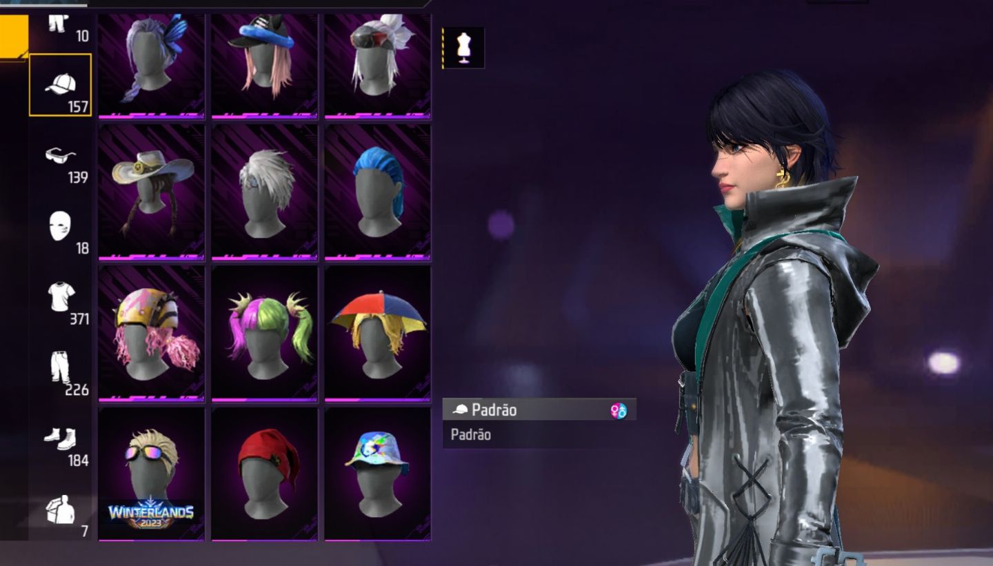 CONTA FF COM PASSE ANTIGO | LEVEL 65 | CALÇA ANGELICAL | MÁSCARA BARBA | +skins