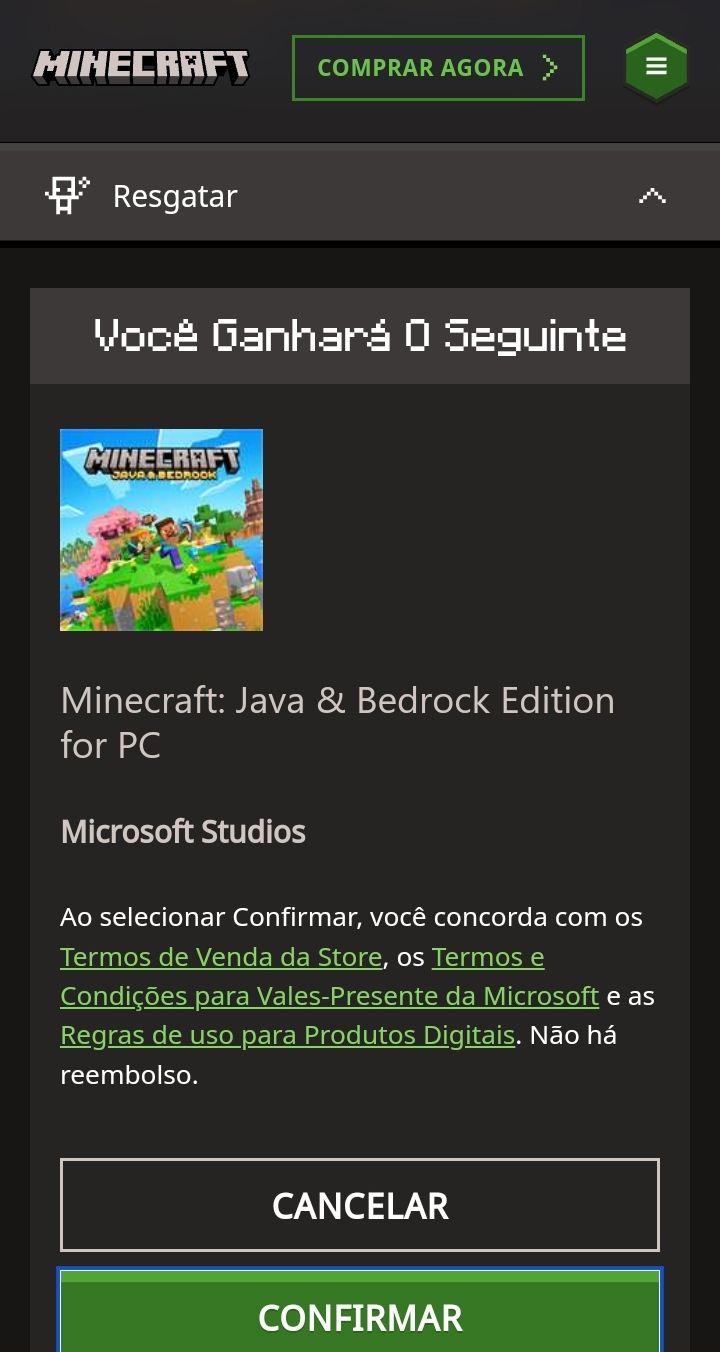 Conta Minecraft [Compartilhada]- Java e Bedrock (Entrega rápida)