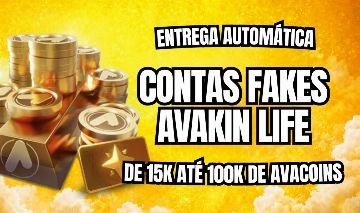 [MEGA PROMOÇÃO] CONTAS FAKES AVAKIN LIFE DE 15K à 100K de avacoins + CROWNS