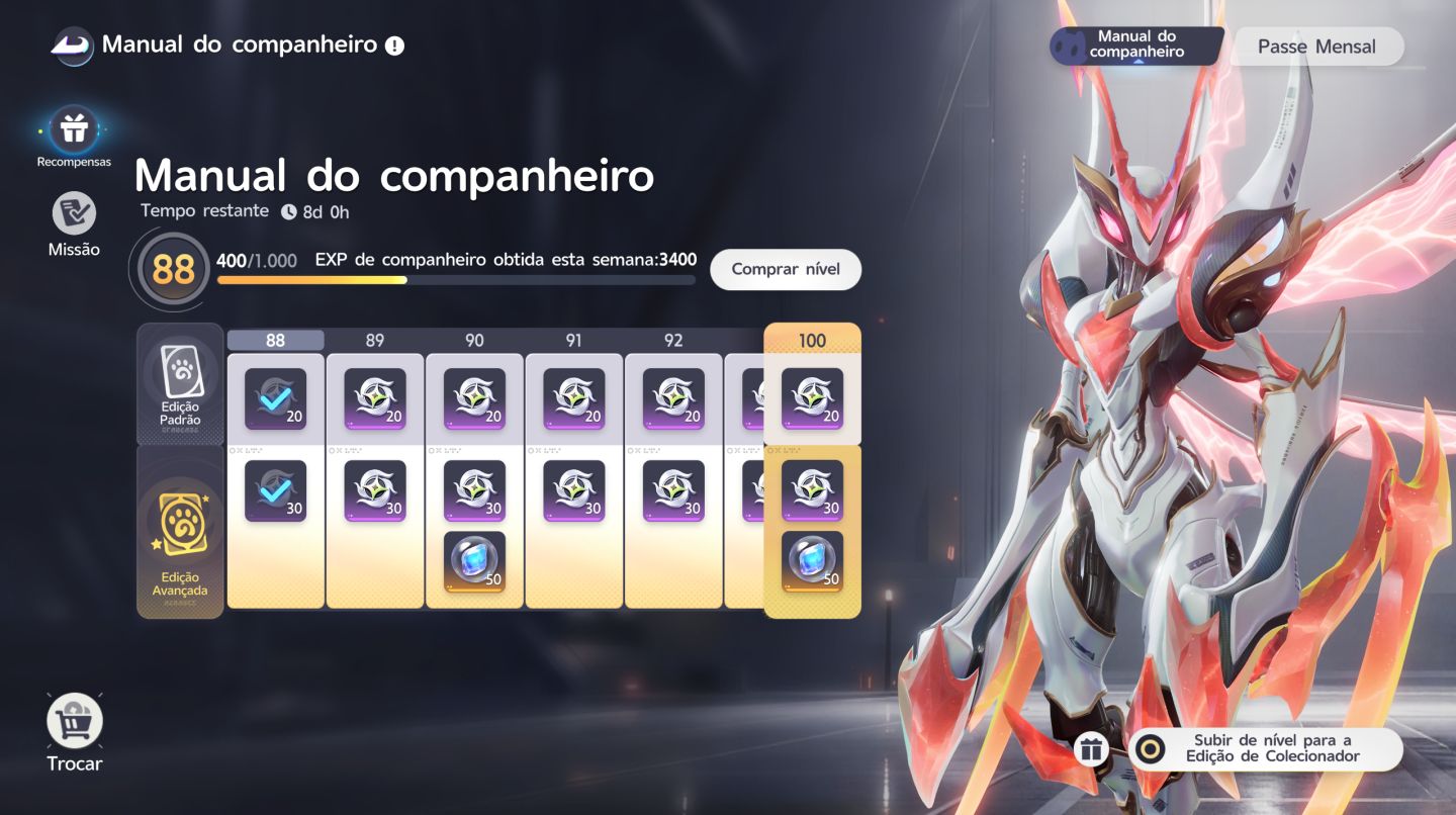 CONTA ANIIMO ENDGAME - LVL 62 - PASSE COM FULMINTE PRISMANA + 14 PRISMANA