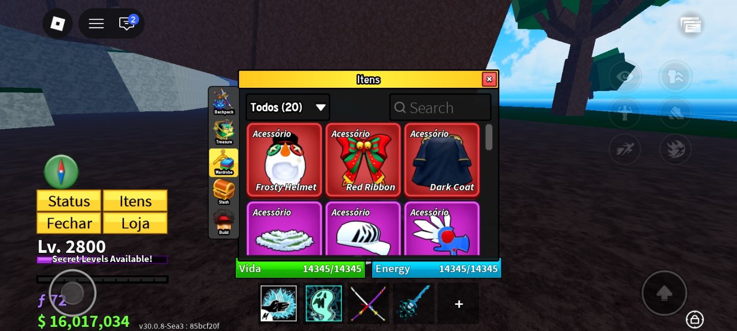 CONTA DE BLOXFRUITS COM LVL 2800, CDK, GOD HUMAN E V4!!!!(olhe a descrição)