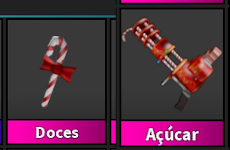 Set candy Murder Mystery 2 (mm2)