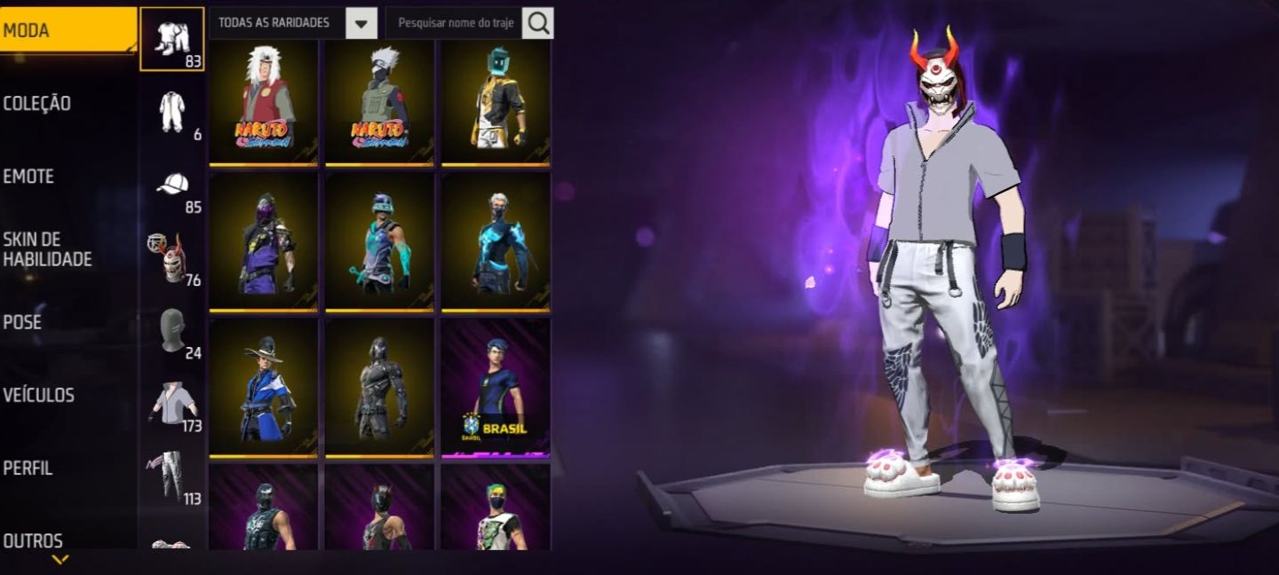 Conta d free fire p hj