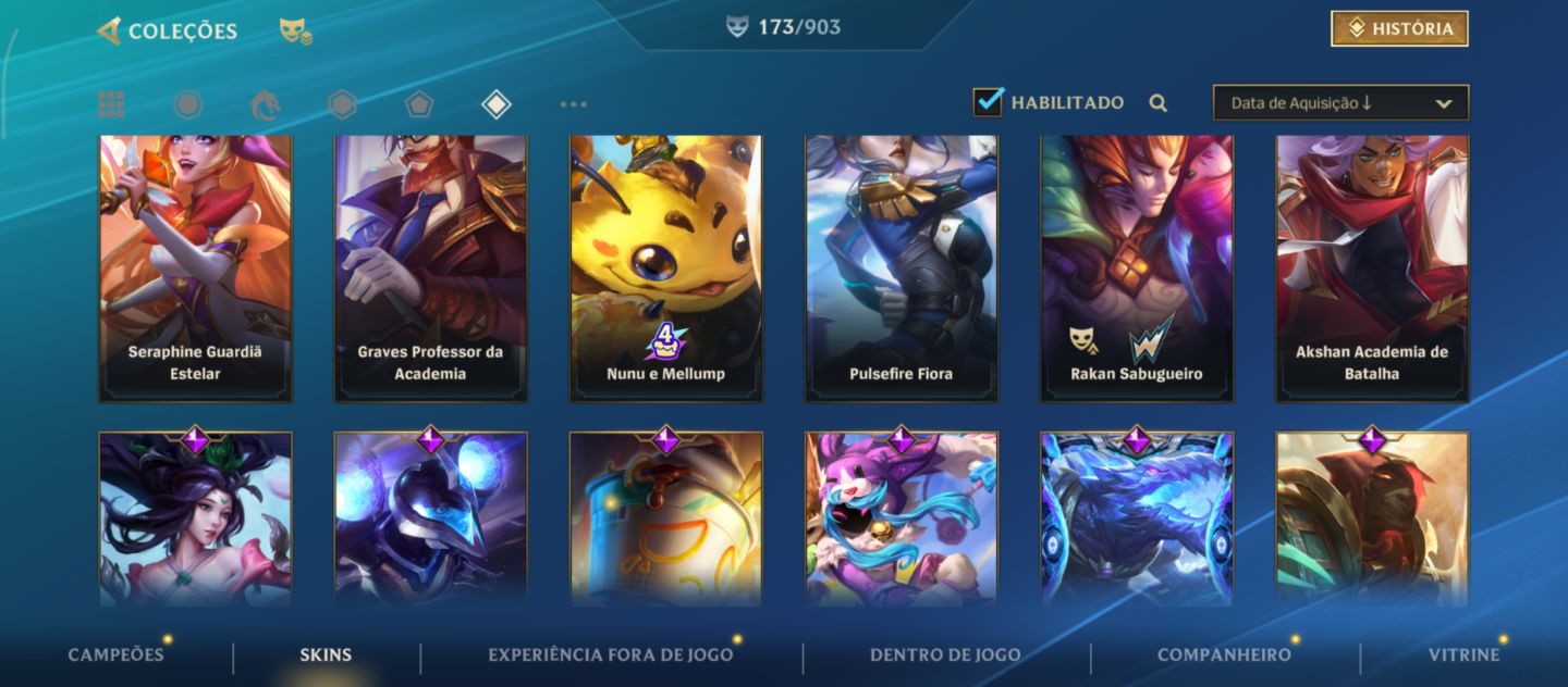 Conta Wild Rift