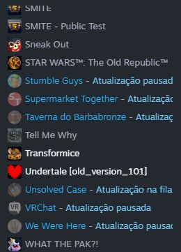 CONTA STEAM COM ALGUNS JOGUINHOS