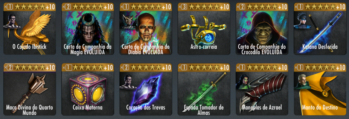 CRÉDITOS E METAL - INJUSTICE: GODS AMONG US MOBILE (ANDROID)