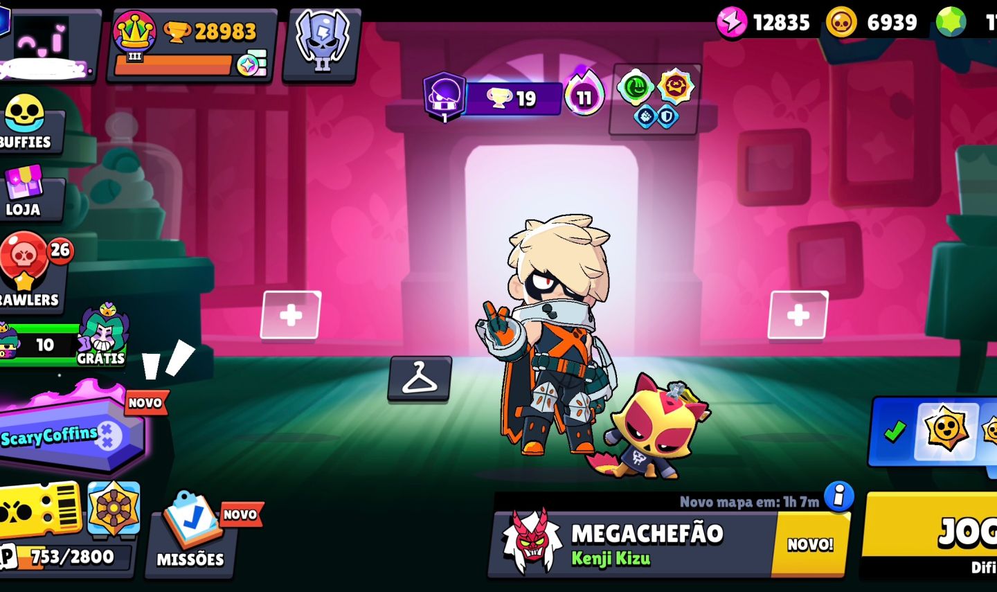 Conta BRAWL STARS TODOS OS BRAWLERS | 28.983 TROFÉUS - MUITAS SKINS