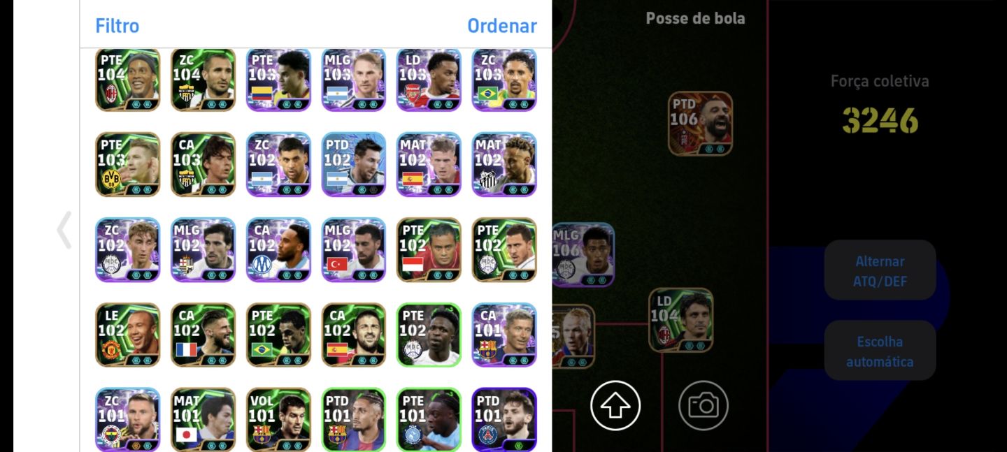 EFOOTBALL 3253 DE FORÇA